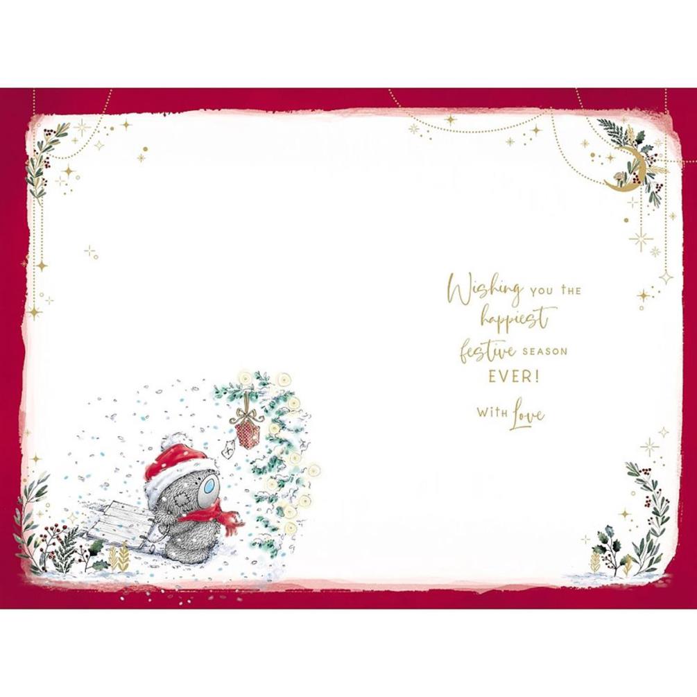 Wonderful Auntie Me to You Bear Christmas Card Extra Image 1